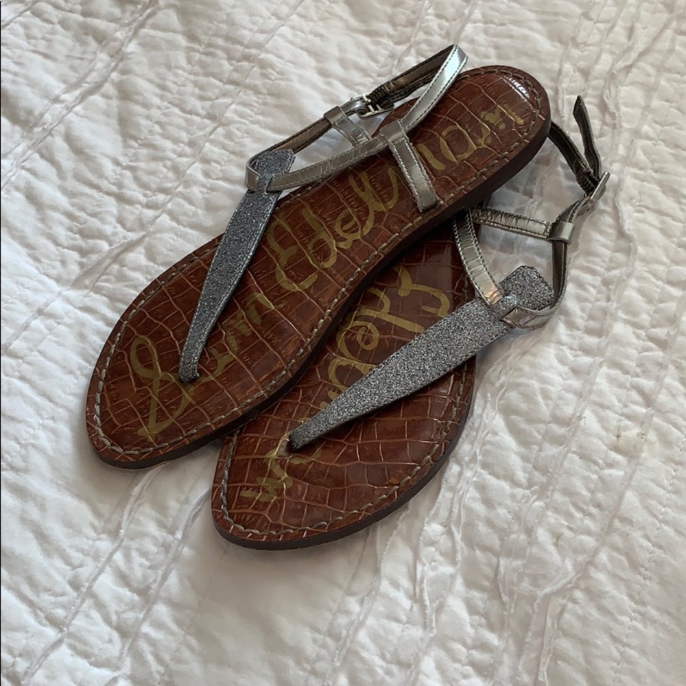 SAM EDELMAN sparkly sandals